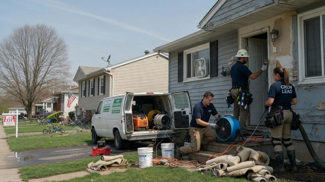 Flood Cleanup in Osseo, WI near me