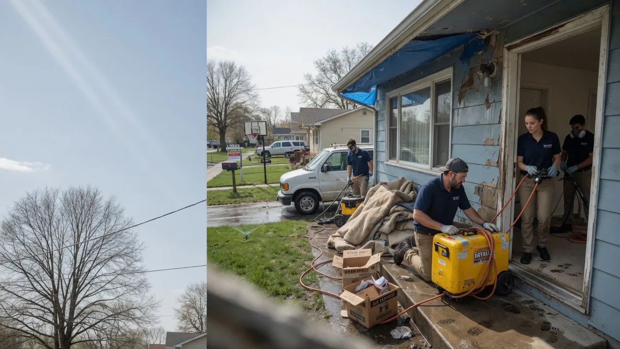 Basement Flood Cleanup in Osseo, WI near me